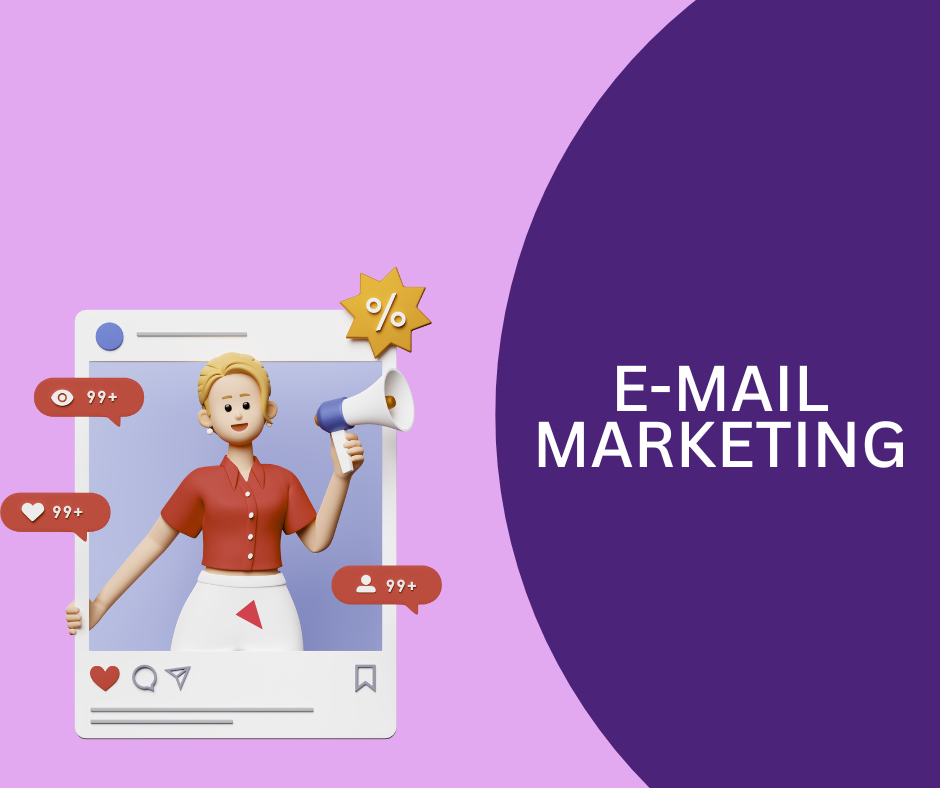 Eamil marketing 3d model